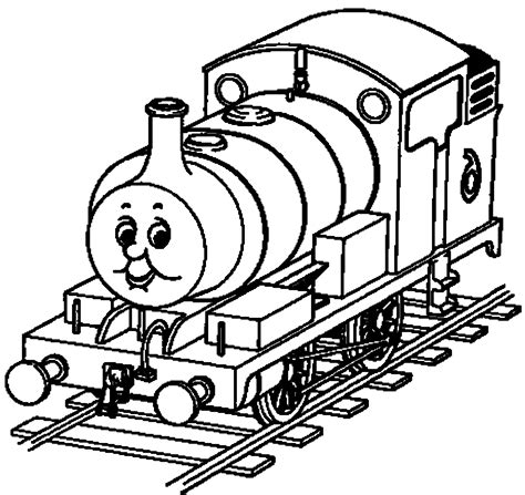 Printable Coloring Pages Trains