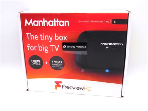 Manhattan T1 Freeview Hd Box Ebay