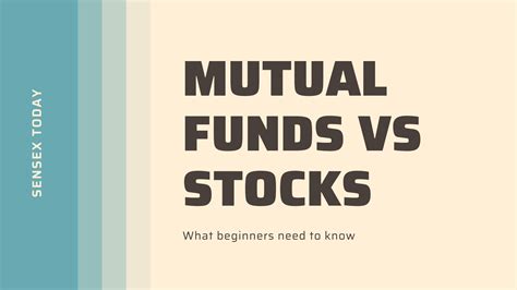 What Is The Difference Between Stocks And Mutual Funds Read To Know