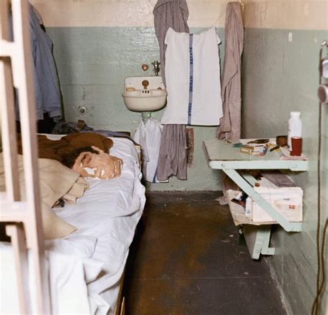frank morris s prison cell is photographed after his infamous escape from alcatraz one of