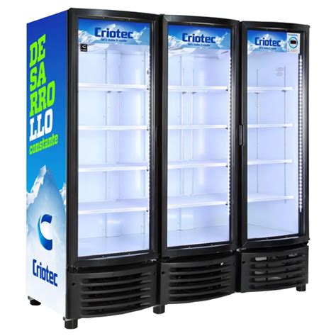 Refrigerador Vertical Cfx 64 3p 3 Puertas Criotec Refrigeracion Cdo