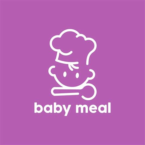 Premium Vector Healthy Baby Food Logo Kids Vector