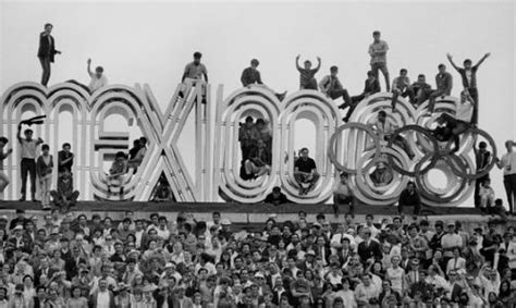 Imagenes del logotipo del 68 de los juegos olímpicos. Inician los XIX Juegos Olímpicos con sede en México, 12 de ...