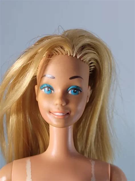 Vintage Mattel Sun Lovin Malibu Barbie Original Suit Tan Lines Picclick