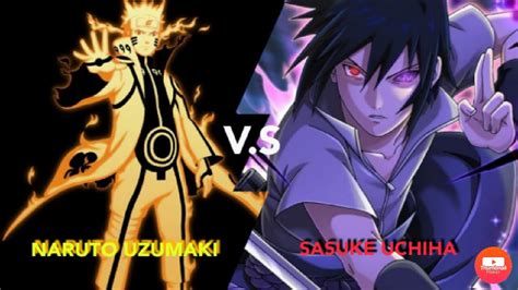 Naruto Uzumaki Vs Sasuke Uchiha Recriação De Lutas Storn 4 Youtube