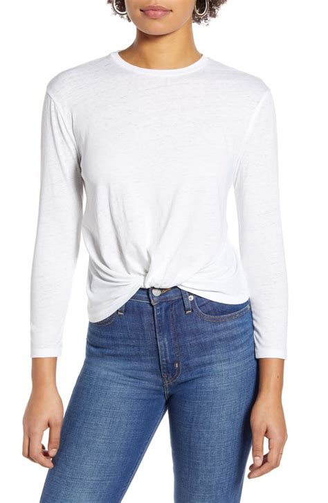 989 People Are Eyeing These Perfect White Tees At Nordstrom Who What Wear