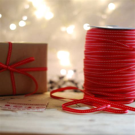 Christmas Ribbon By Dotty Dora Designs | notonthehighstreet.com