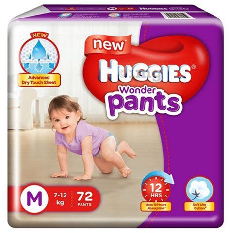 Huggies Wonder Baby Diaper Pants Medium 120 Count Tach Store
