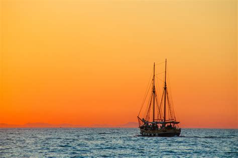 Free Images Sea Coast Ocean Horizon Sunrise Sunset Boat Morning Dusk Boot