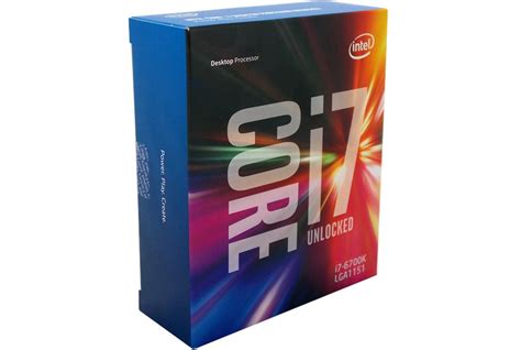 Intel Core I7 6700k Quad Core 40ghz Lga1151 8mb 95w Cpu Processor