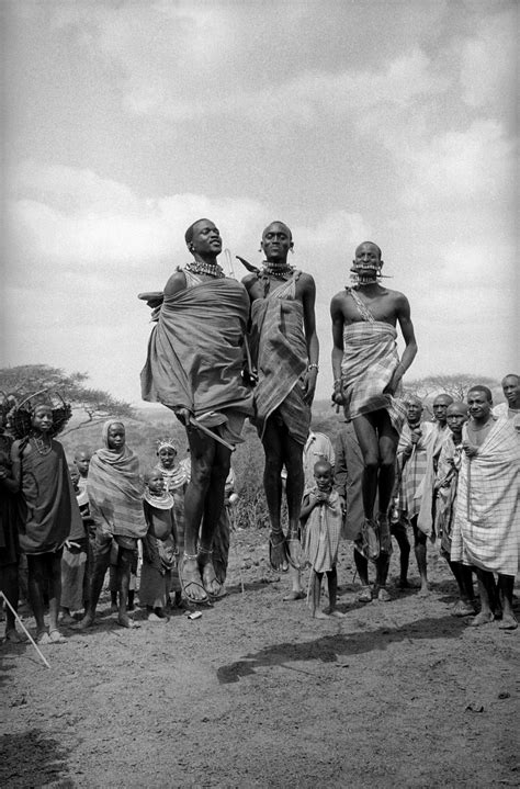Masai Tribesmen Kenya 1979 Giant People Historical Pictures