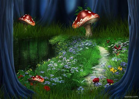 Fairy Garden Wallpapers Top Free Fairy Garden Backgrounds