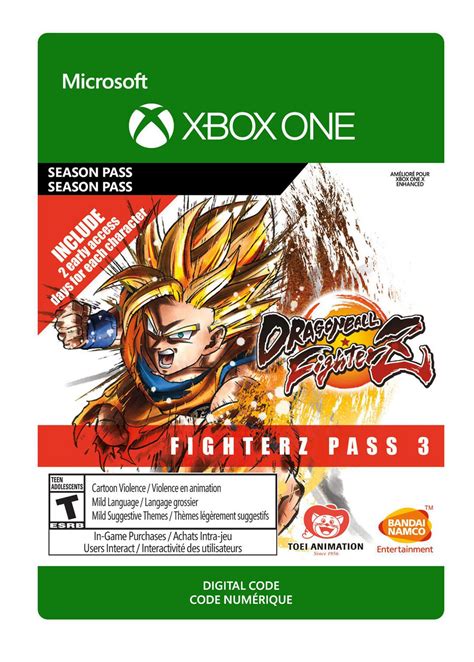 Dragon ball fighterz (pronounced fighters) is a 2.5d fighting game, simulating 2d, developed by arc system works and published by bandai namco entertainment. Xbox One Dragon Ball FighterZ - Season Pass 3 Download | Walmart Canada