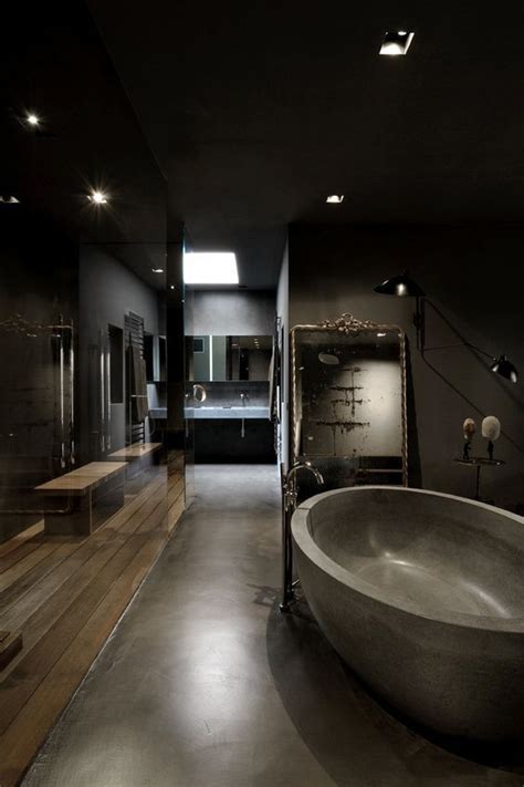 25 Inspiring Elegant Dark Bathroom Ideas To Steal