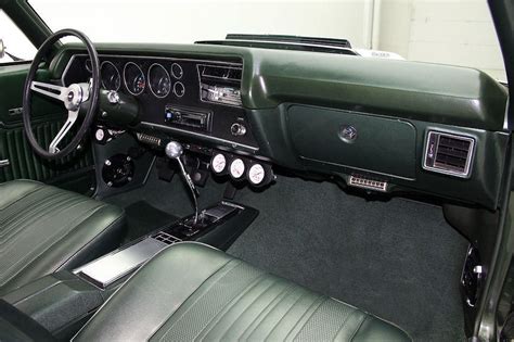1970 Chevrolet Chevelle Ss 454 Tremic 5 Speed Green Metallic Classic Car