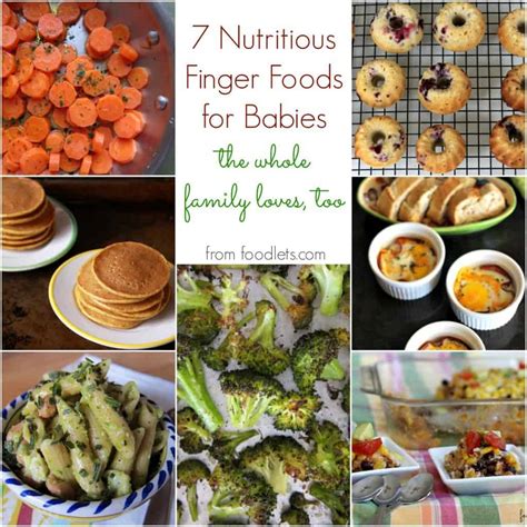 Avoid soft starter foods and go straight for whole foods like bananas avocados and scrambled eggs. 7 Nutritious Finger Foods for Babies (the Whole Family ...