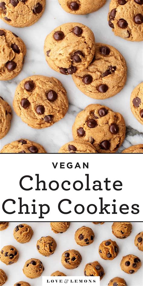 Vegan Chocolate Chip Cookies Recipe Love And Lemons