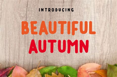 42 Best Fall Fonts To Download Autumn Fonts For Your Fall Designs