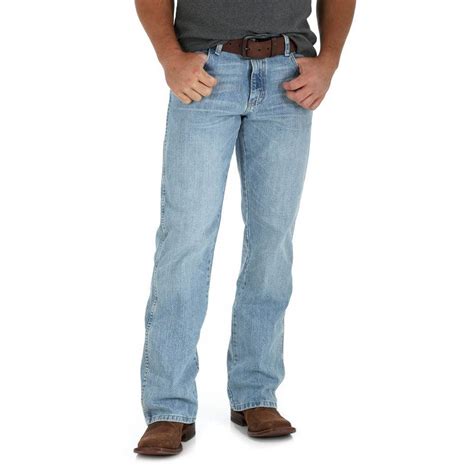 Wrangler Mens Retro Relaxed Fit Bootcut Jeans