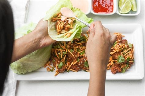 Sign up with facebook sign up with email. Szechuan Chicken Lettuce Wraps with Spicy Mayo (Cactus ...