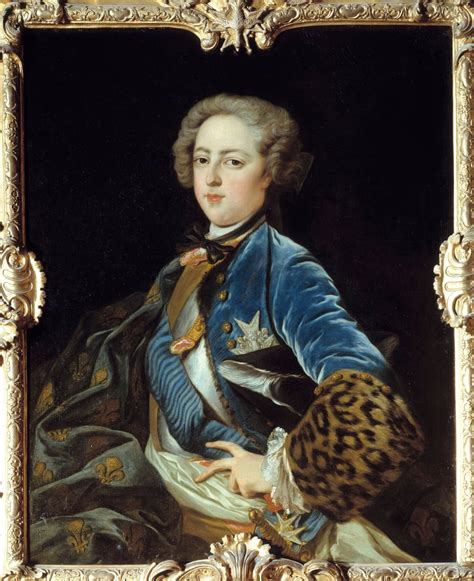 Portrait Of Louis Xv 1710 1774 King Of France Painting By Jean