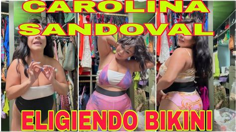 La Venenosa Sandoval Eligiendo Bikini Youtube