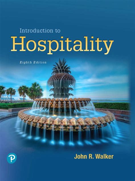 Thus in 1987, the hotel, catering and institutional. Walker & Walker, Introduction to Hospitality, 8th Edition ...