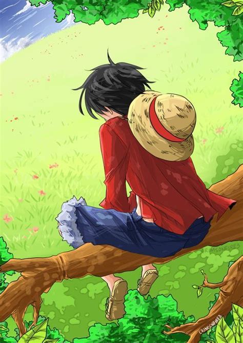 One piece 11x14 high resolution poster : One Piece ~ Monkey D. Luffy -- Love the artwork