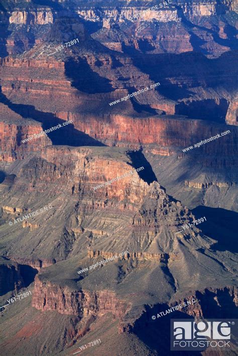 Cheops Pyramid Grand Canyon Arizona Usa Stock Photo Picture And