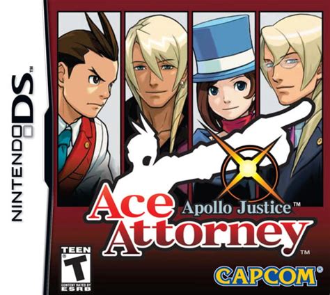 Apollo Justice Ace Attorney Cover Artwork