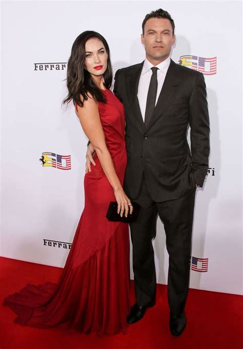 Megan makes no bones about being bullied at school. Megan Fox stuns in satin during first red carpet ...