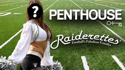 Oakland Raiderettes Cheerleader Reached Out To Penthouse