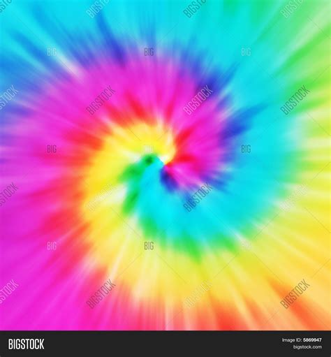 Tie Dye Spiral Image And Photo Free Trial Bigstock