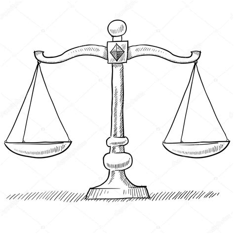 La Justicia Coloring Pages Scales Of Justice Tattoo Scales Of