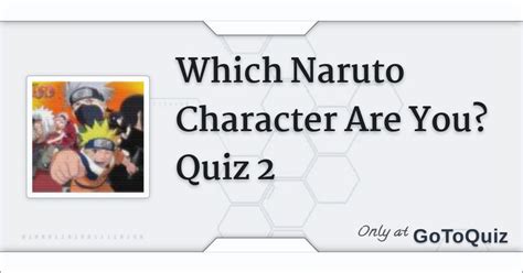 Which Naruto Character Are You Quiz 2