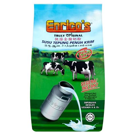 Susu penuh krim adalah lebih baik dari semua jenis susu. ENRICO'S TRULY ORIGINAL SUSU TEPUNG PENUH KRIM 2KG - RUDINA