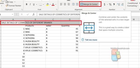 How To Merge And Center In Excel Easy Lasopacine