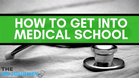 How To Get Into Medical School Tips To Increase Your Chances