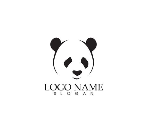 Panda Logo And Symbols Template Icons App 583942 Vector Art At Vecteezy