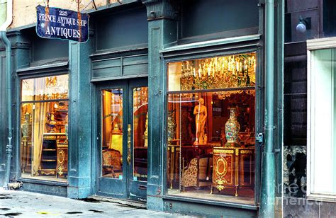 New Orleans French Antique Shop Photograph By John Rizzuto Pixels