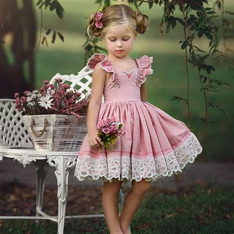 Ruffles Princess Dress 1 6y Kids Dress Toddler Girl Dresses