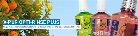 X Pur Opti Rinse Plus New 1l Bottles An Alternative To Chlorhexidine