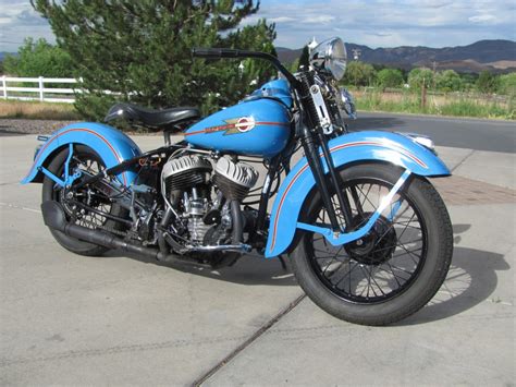 Harley Davidson WL45 Flathead - 1938 - Restored Classic ...