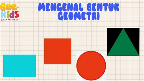 Mengenal Bentuk Geometri Youtube