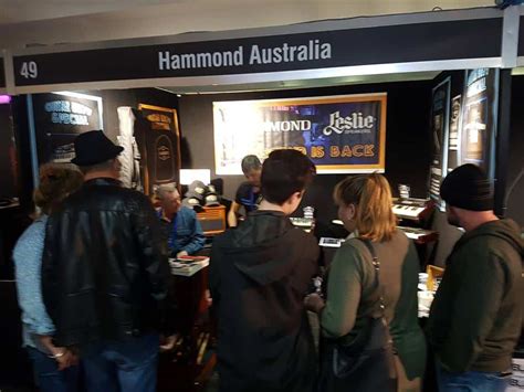 Melbourne Guitar Show 2018 Hammond Australia