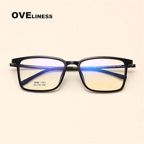 Whatever might be your reason behind changing your spectacle frames, it can't be bad. TR90 optical glasses frame men Ultralight Brand Designer ...