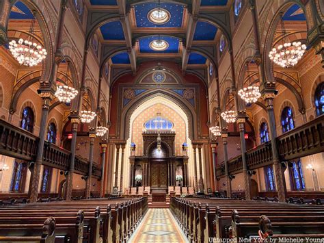 Top 10 Secrets Of Manhattans Stunning Central Synagogue Untapped New