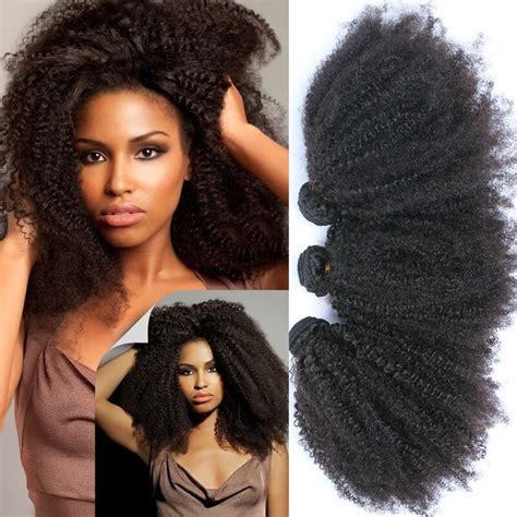 Buy Indian Kinky Curly Virgin Hair 3 Pcs Afro Kinky