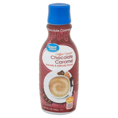 Great Value Chocolate Caramel Coffee Creamer 32 Fl Oz