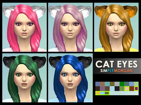 The Sims Resource Cat Eyes Eye Colors
